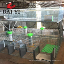 Mother and Baby Rabbit Cage From Manufacture